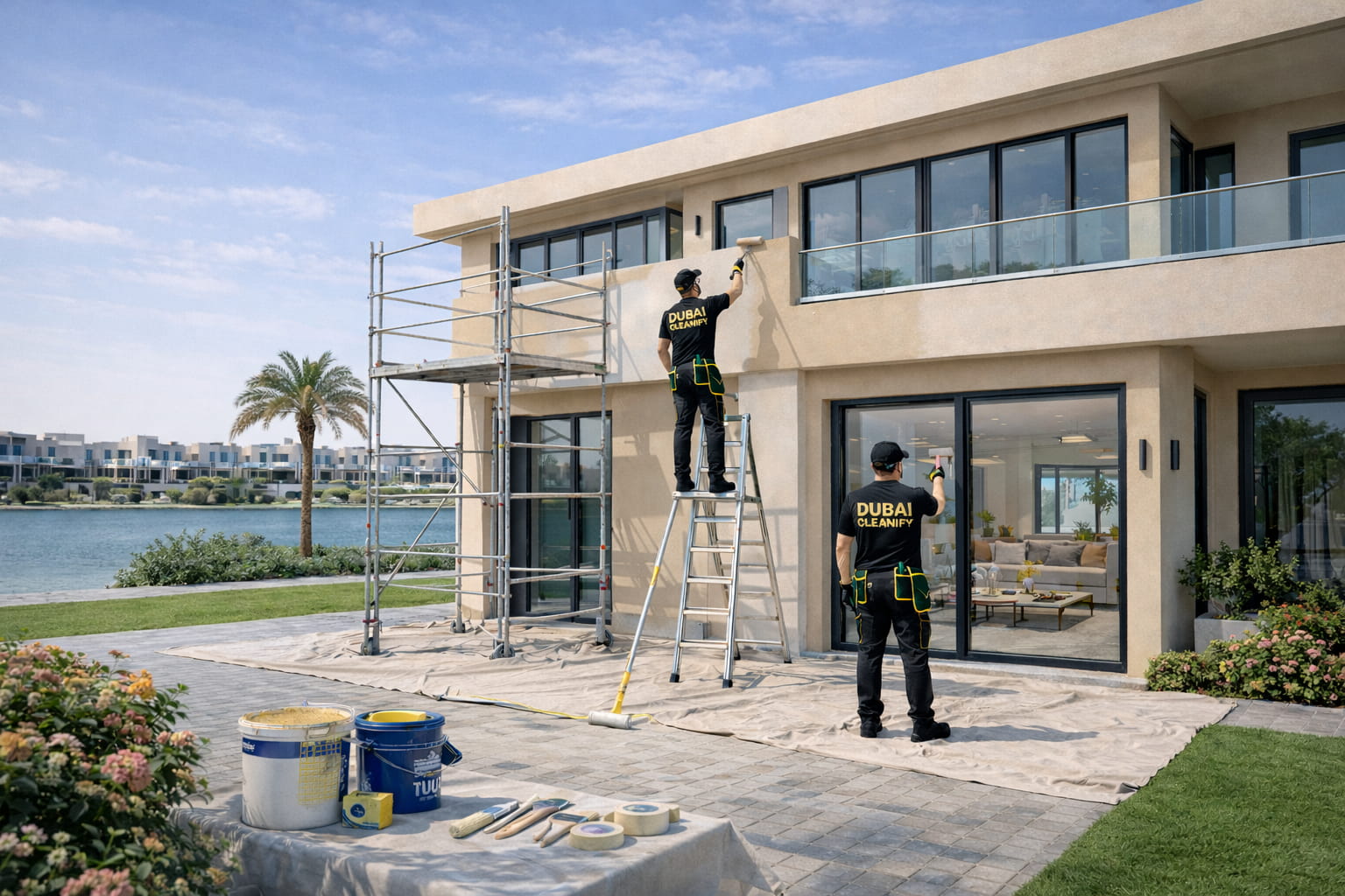 🎨 Professional Luxury Villa Painting Service In Dubai (Interior & Exterior)